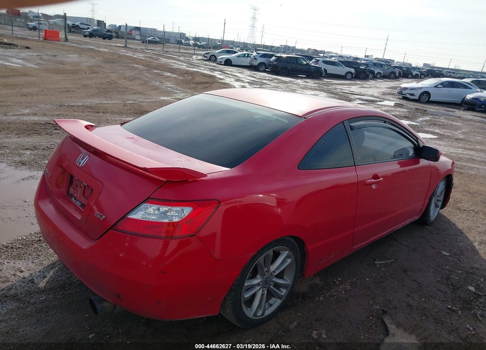 2008 HONDA CIVIC SI VIN: 2HGFG21528H709548