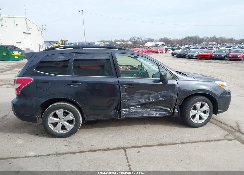 2014 SUBARU FORESTER 2.5I LIMITED VIN: JF2SJAJC0EH474402