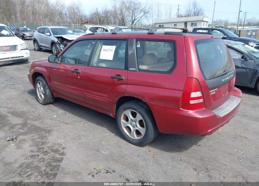 2004 SUBARU FORESTER 2.5XS VIN: JF1SG65644H709323