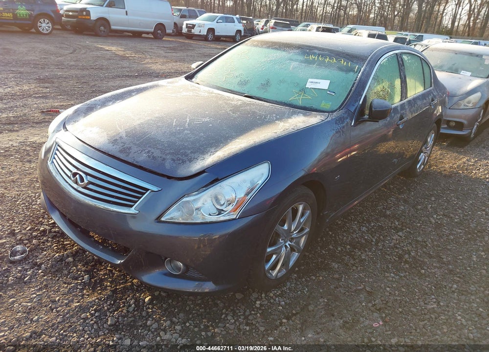2012 INFINITI G37 SEDAN X VIN: JN1CV6AR8CM973237