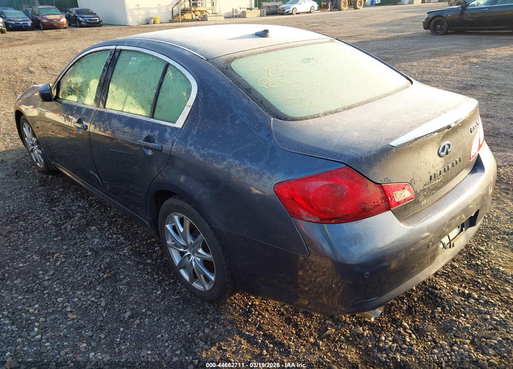 2012 INFINITI G37 SEDAN X VIN: JN1CV6AR8CM973237