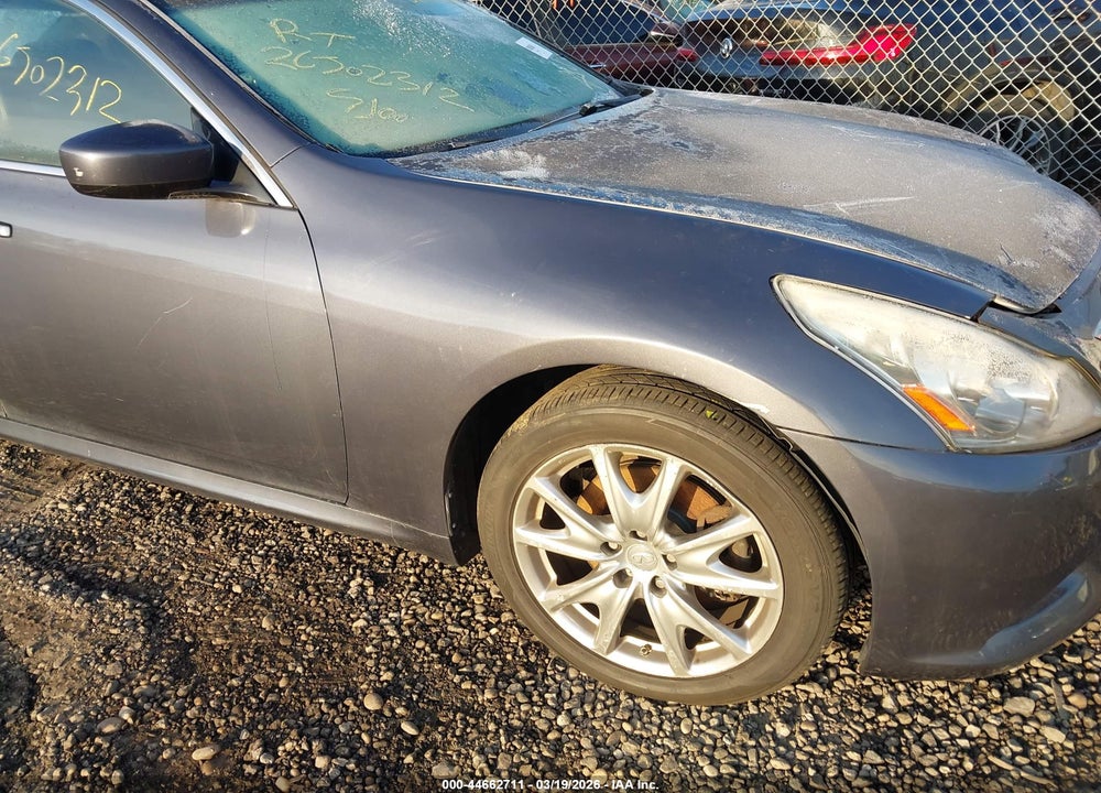 2012 INFINITI G37 SEDAN X VIN: JN1CV6AR8CM973237