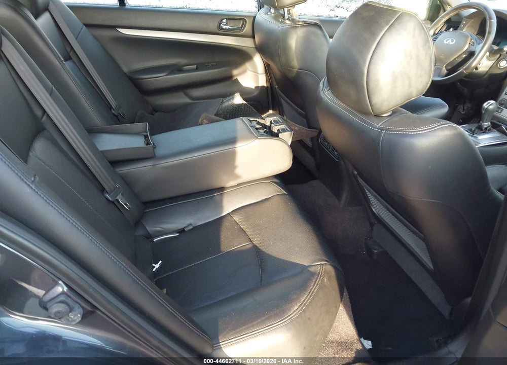2012 INFINITI G37 SEDAN X VIN: JN1CV6AR8CM973237