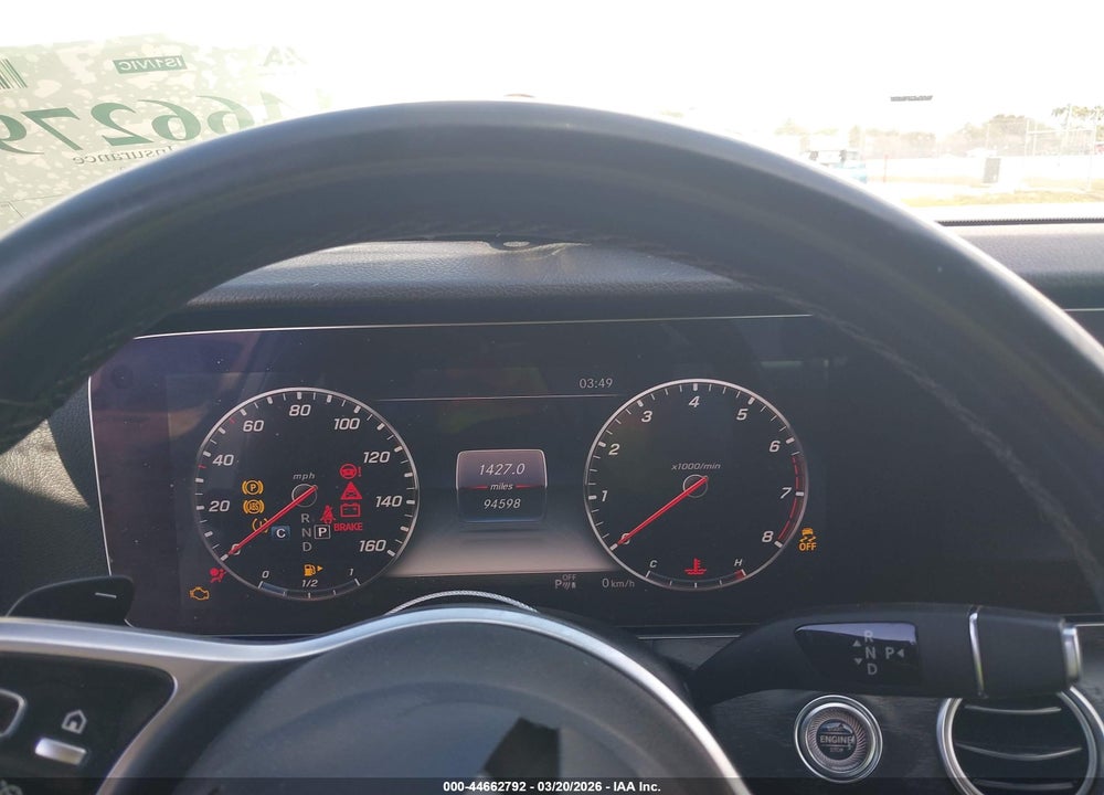 2020 MERCEDES-BENZ E 350 VIN: W1KZF8DB9LA842128