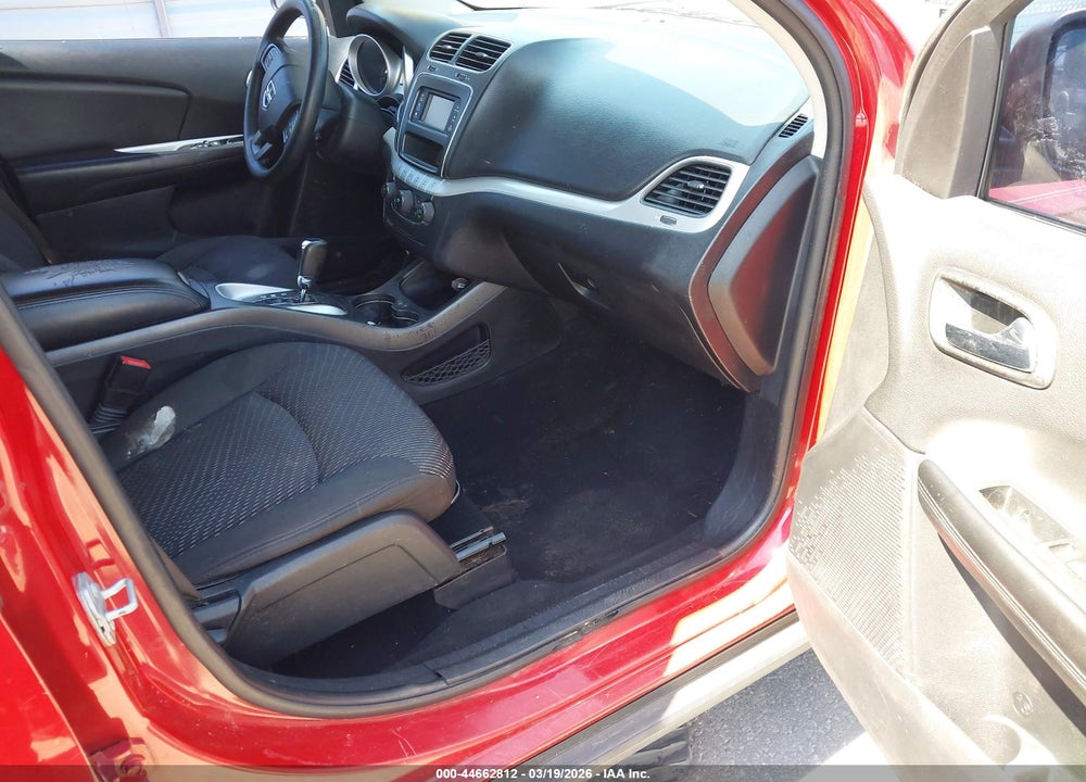2015 DODGE JOURNEY SXT VIN: 3C4PDCBG6FT722504