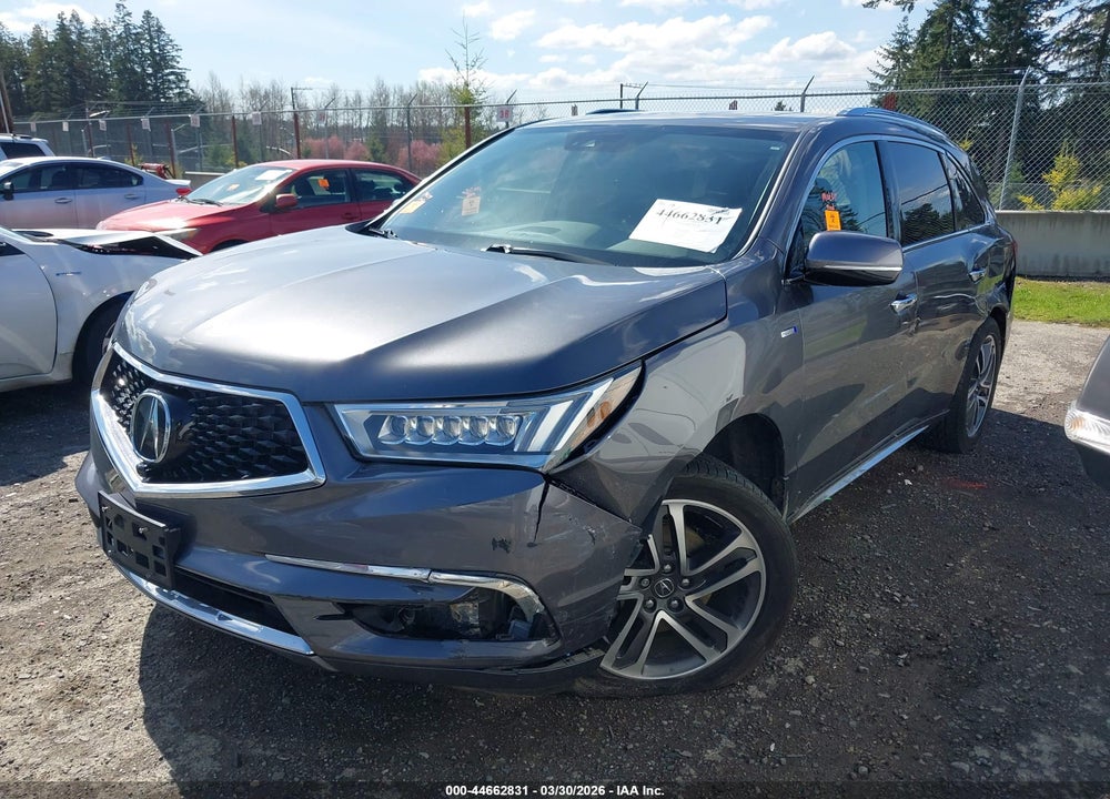 2017 ACURA MDX SPORT HYBRID ADVANCE PACKAGE VIN: 5FRYD7H73HB000572