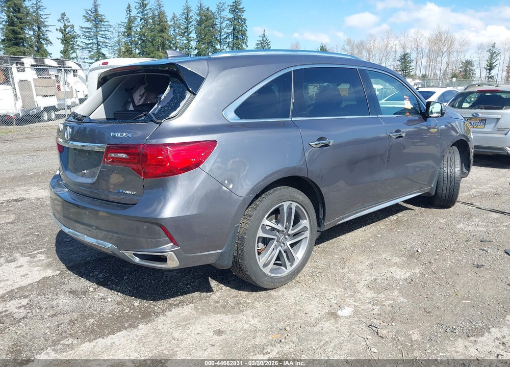 2017 ACURA MDX SPORT HYBRID ADVANCE PACKAGE VIN: 5FRYD7H73HB000572