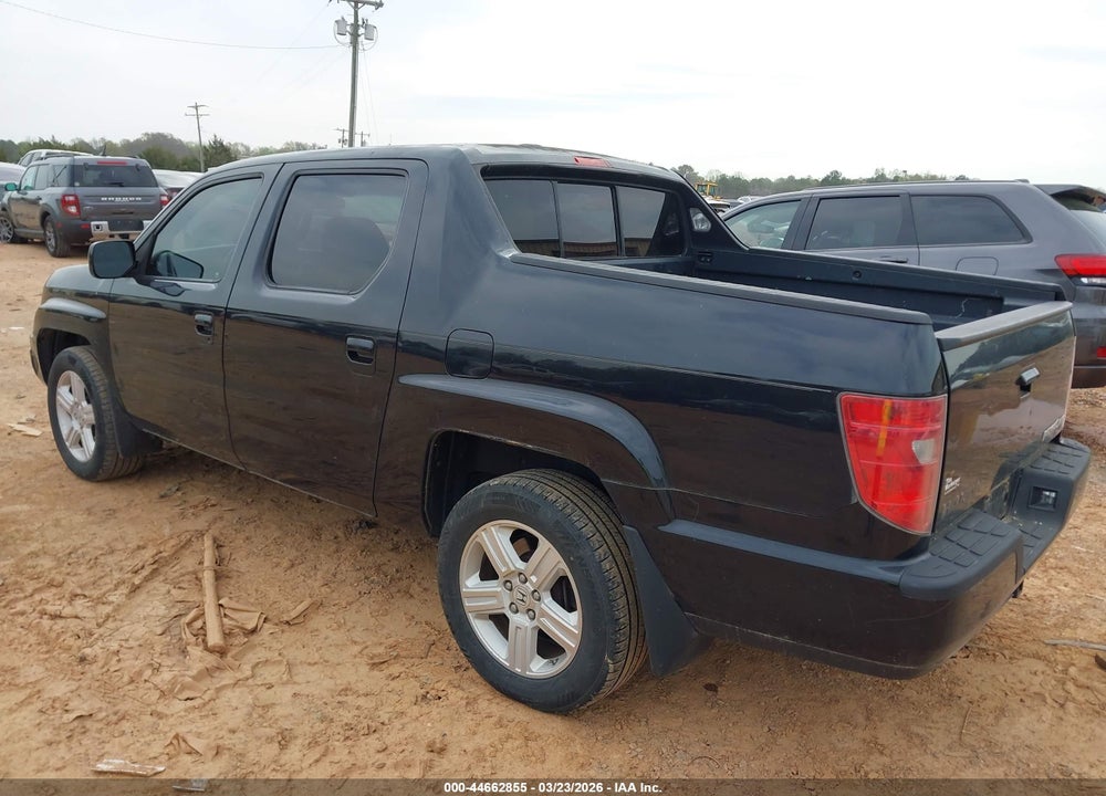 2009 HONDA RIDGELINE RTL VIN: 5FPYK165X9B102739