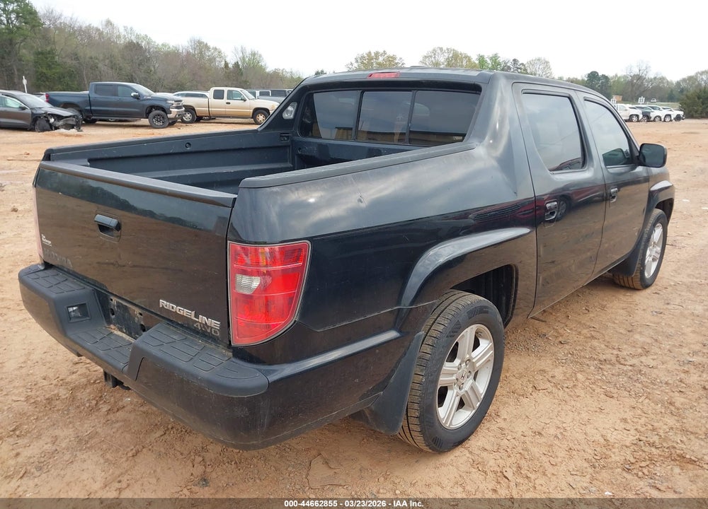 2009 HONDA RIDGELINE RTL VIN: 5FPYK165X9B102739