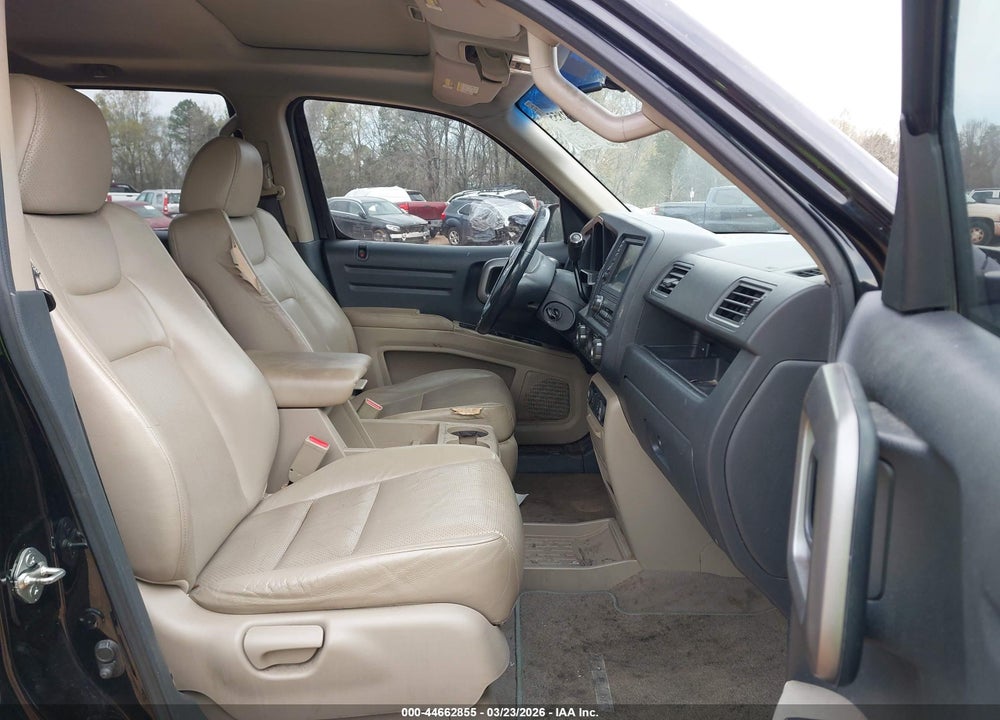 2009 HONDA RIDGELINE RTL VIN: 5FPYK165X9B102739