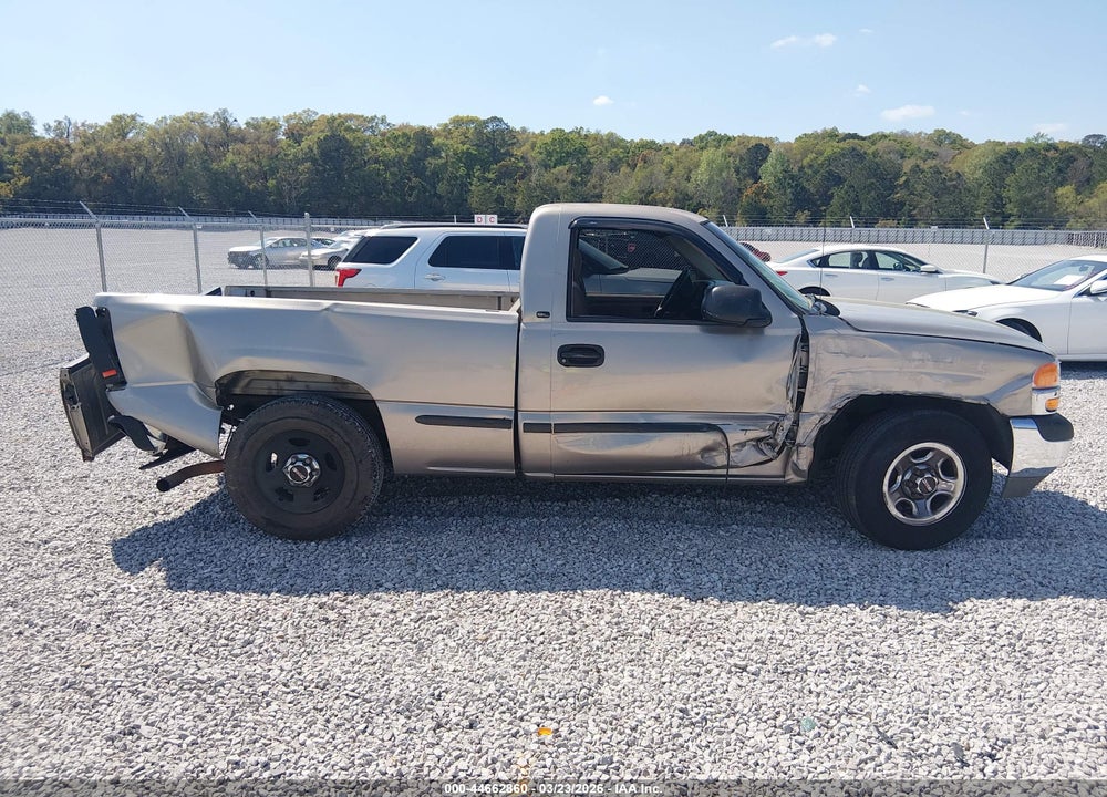 2002 GMC SIERRA 1500 SL VIN: 1GTEC14W22Z333249