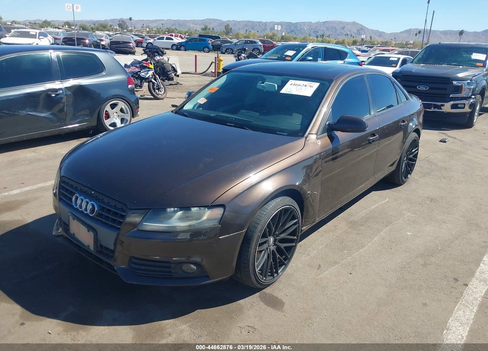 2011 AUDI A4 2.0T PREMIUM VIN: WAUAFAFL5BN046789
