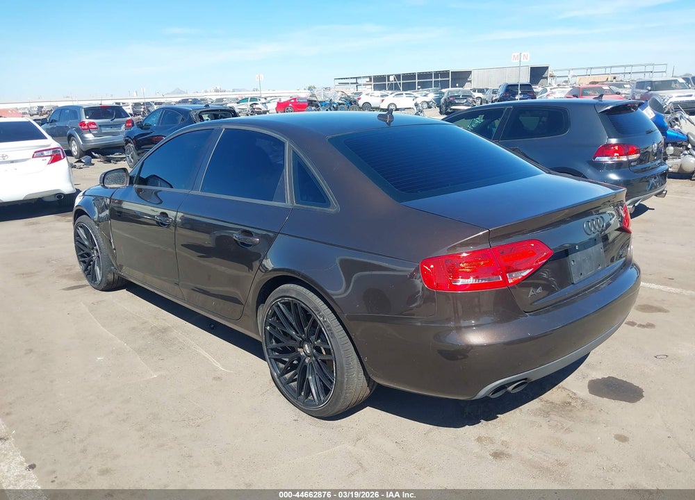2011 AUDI A4 2.0T PREMIUM VIN: WAUAFAFL5BN046789