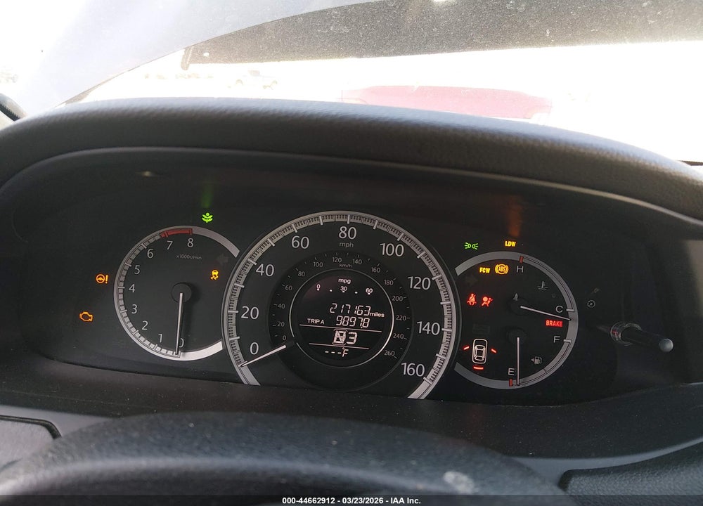 2013 HONDA ACCORD EX-L VIN: 1HGCR2F81DA251204