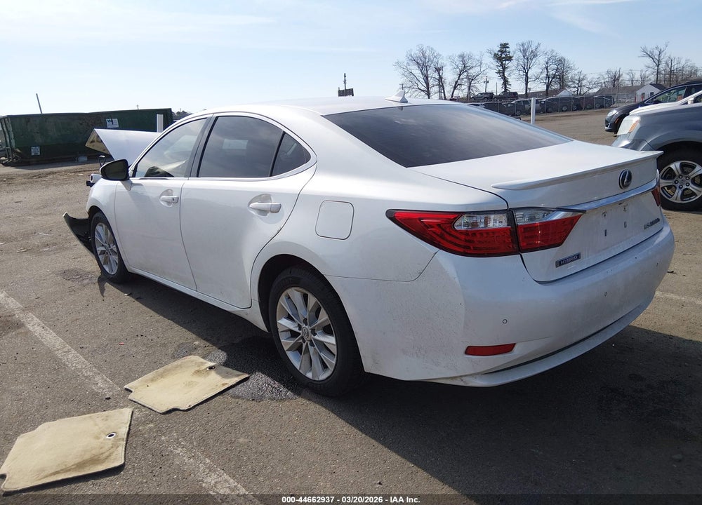 2013 LEXUS ES 300H VIN: JTHBW1GG9D2019851