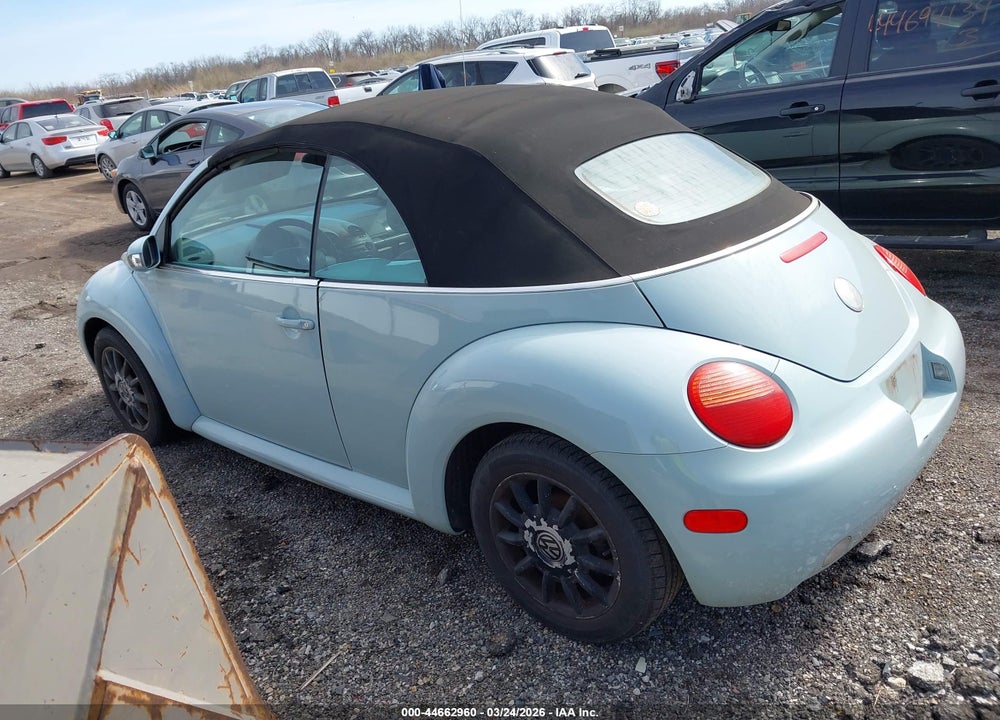 2005 VOLKSWAGEN NEW BEETLE GLS VIN: 3VWCM31Y05M361835