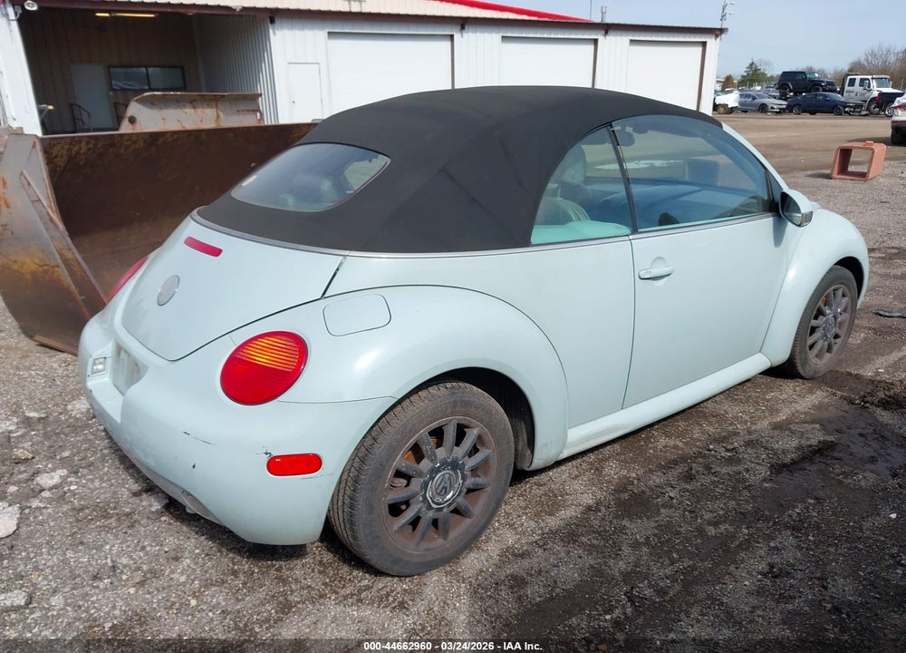 2005 VOLKSWAGEN NEW BEETLE GLS VIN: 3VWCM31Y05M361835