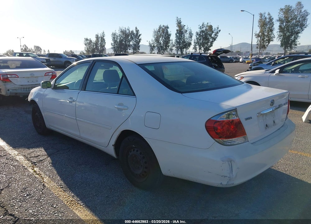 2006 TOYOTA CAMRY LE VIN: JTDBE30K463060299