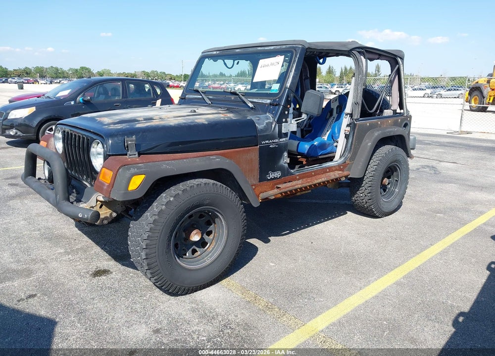 1997 JEEP WRANGLER SPORT VIN: 1J4FY19S8VP534336