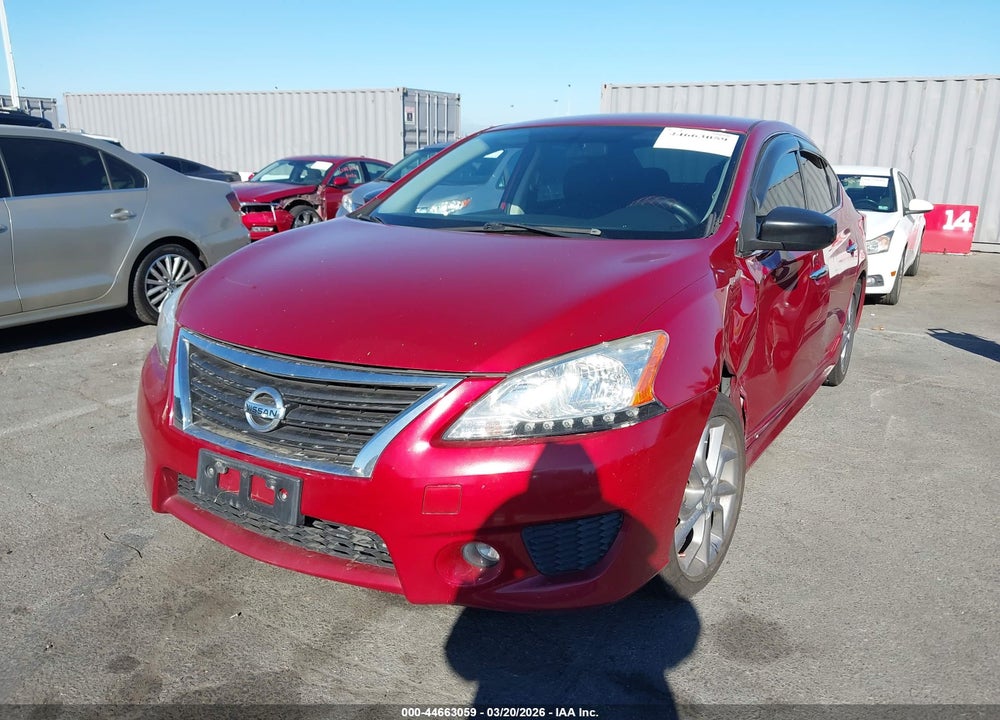 2014 NISSAN SENTRA SR VIN: 3N1AB7APXEL612481