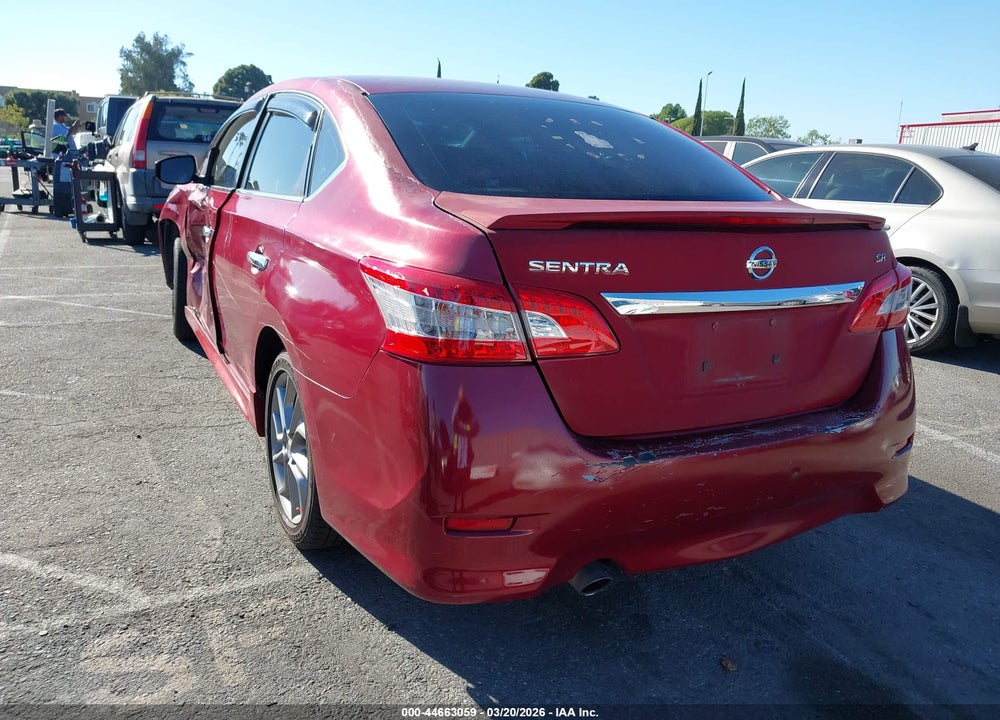 2014 NISSAN SENTRA SR VIN: 3N1AB7APXEL612481