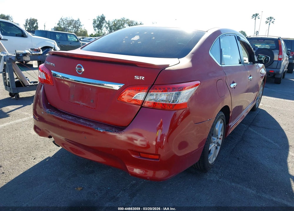 2014 NISSAN SENTRA SR VIN: 3N1AB7APXEL612481
