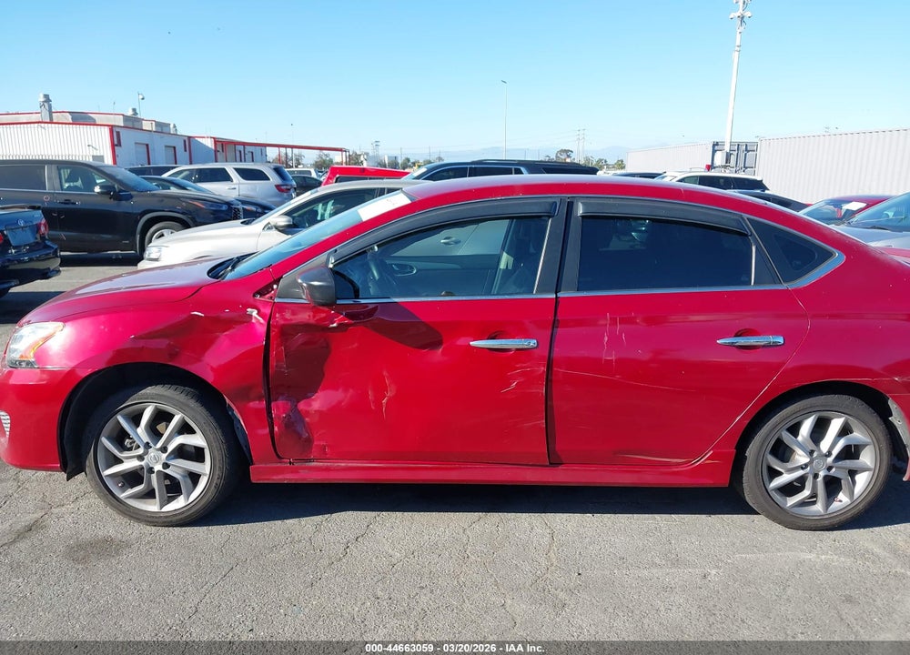 2014 NISSAN SENTRA SR VIN: 3N1AB7APXEL612481