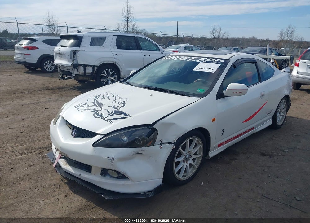 2006 ACURA RSX TYPE S VIN: JH4DC53076S000154