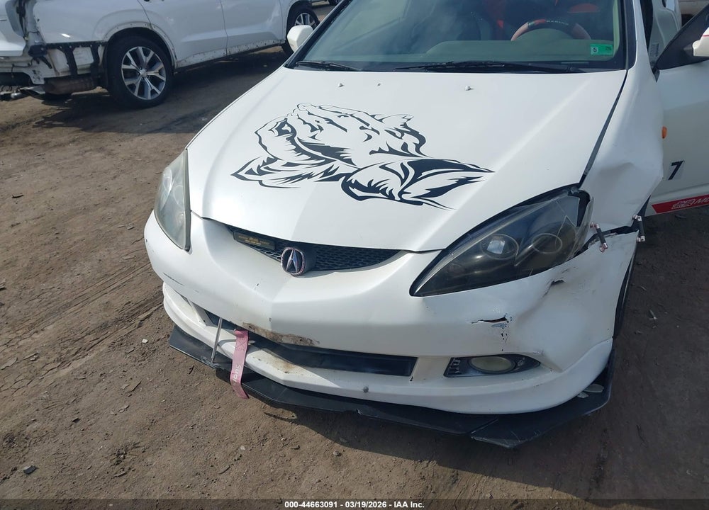 2006 ACURA RSX TYPE S VIN: JH4DC53076S000154