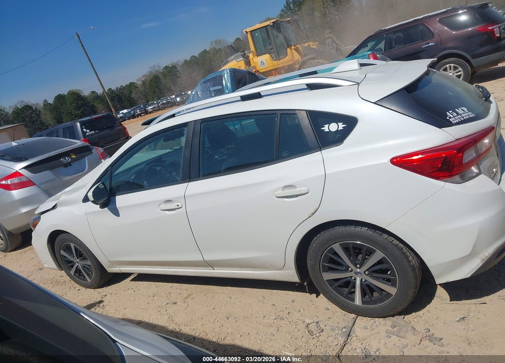 2019 SUBARU IMPREZA 2.0I PREMIUM VIN: 4S3GTAD6XK3734365