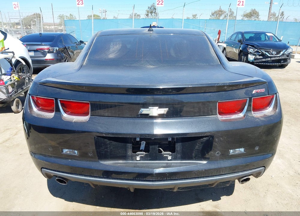 2013 CHEVROLET CAMARO 2LT VIN: 2G1FC1E3XD9225976