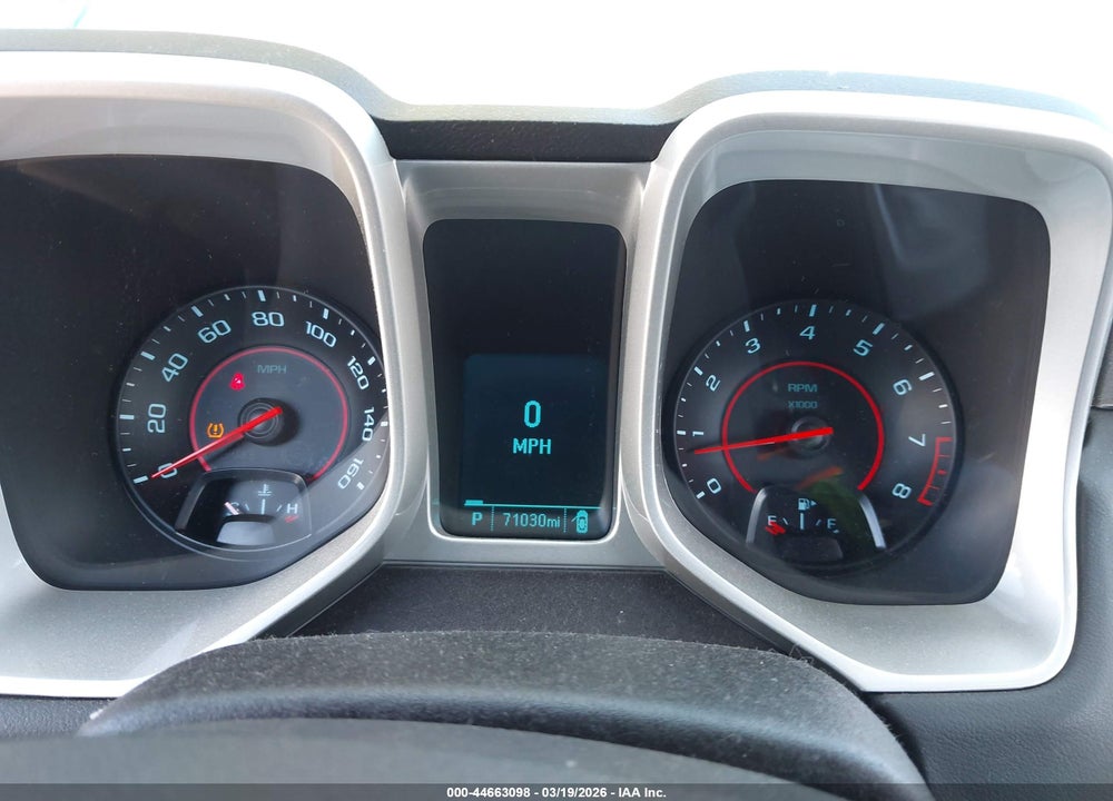 2013 CHEVROLET CAMARO 2LT VIN: 2G1FC1E3XD9225976