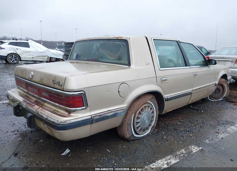 1991 DODGE DYNASTY LE VIN: 1B3XC56R5MD124466