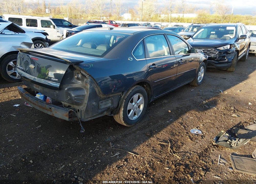 2008 CHEVROLET IMPALA LT VIN: 2G1WT58K781379429
