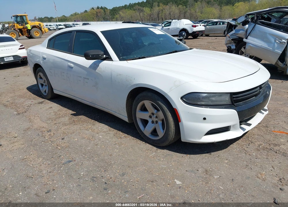2016 DODGE CHARGER POLICE VIN: 2C3CDXAT5GH259418