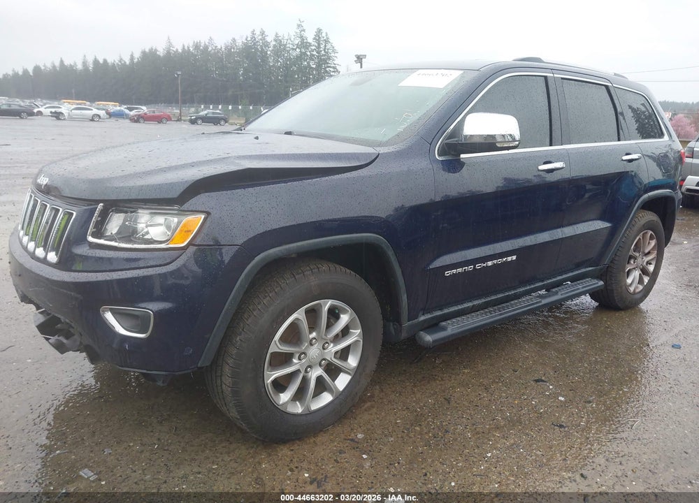 2016 JEEP GRAND CHEROKEE LIMITED VIN: 1C4RJFBG0GC381021