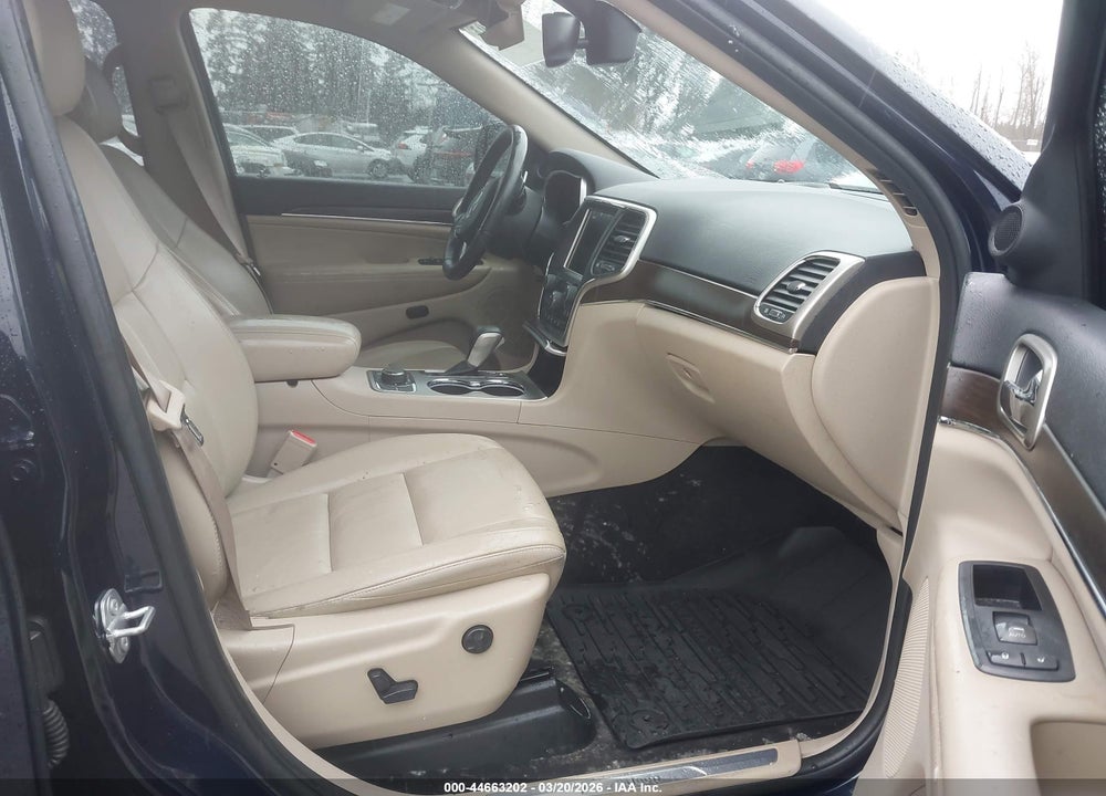2016 JEEP GRAND CHEROKEE LIMITED VIN: 1C4RJFBG0GC381021