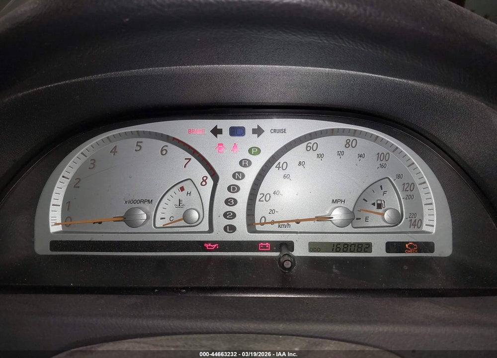 2003 TOYOTA CAMRY SE V6 VIN: 4T1BF32K63U563456