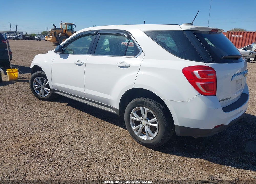 2017 CHEVROLET EQUINOX LS VIN: 2GNFLEEK4H6149126