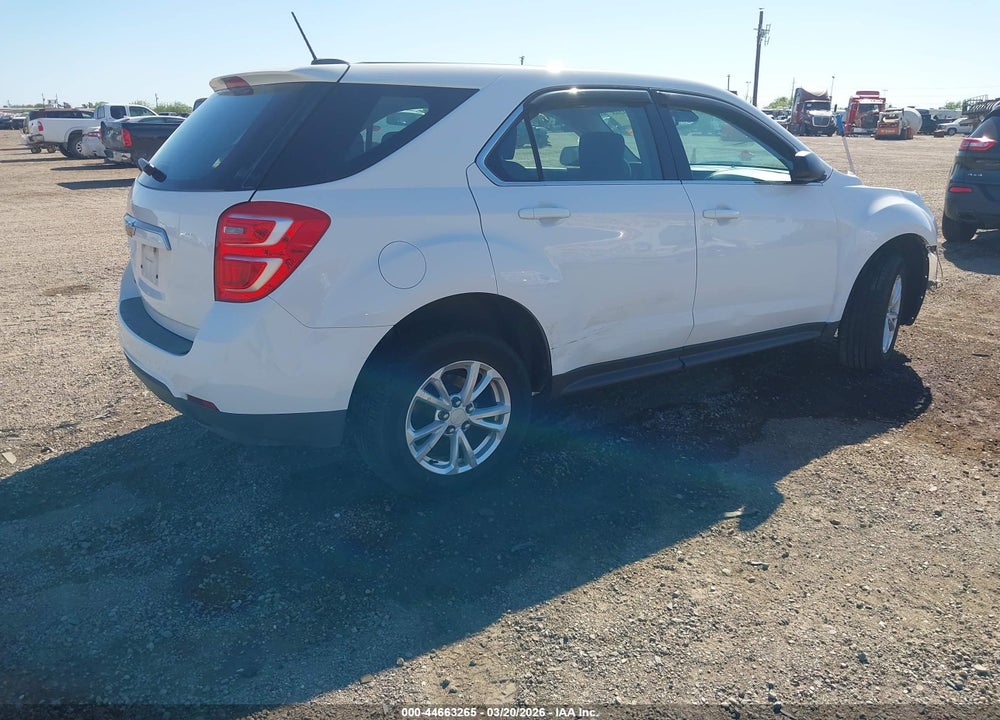2017 CHEVROLET EQUINOX LS VIN: 2GNFLEEK4H6149126
