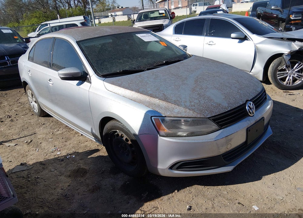 2012 VOLKSWAGEN JETTA 2.5L SE VIN: 3VWBP7AJ1CM048481