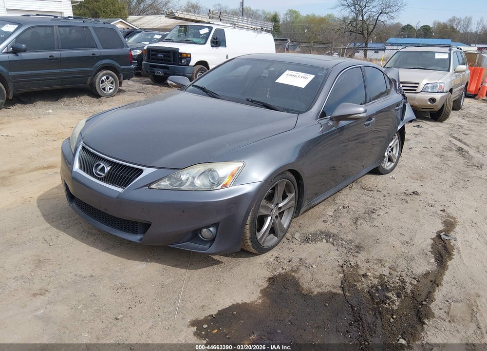 2012 LEXUS IS 250 VIN: JTHBF5C22C5180105
