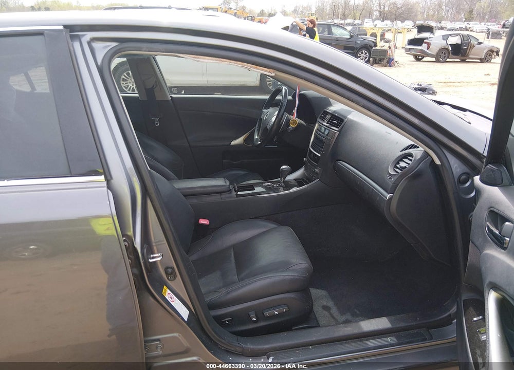 2012 LEXUS IS 250 VIN: JTHBF5C22C5180105