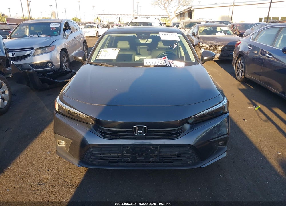 2023 HONDA CIVIC TOURING VIN: 2HGFE1F99PH302160
