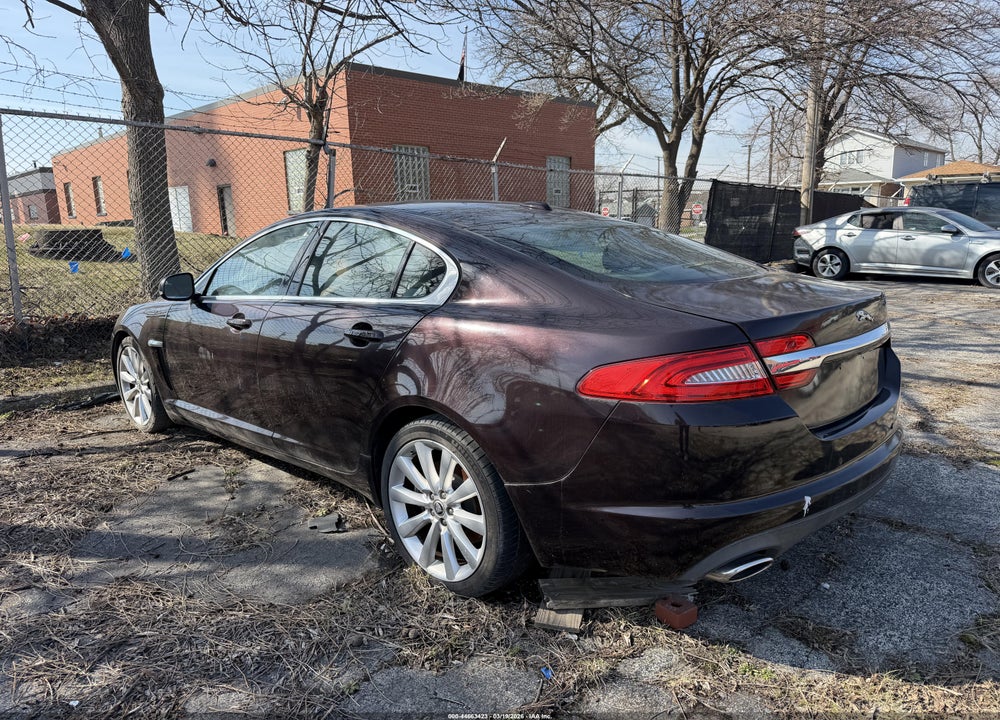 2012 JAGUAR XF PORTFOLIO VIN: SAJWA0HB9CLS53545
