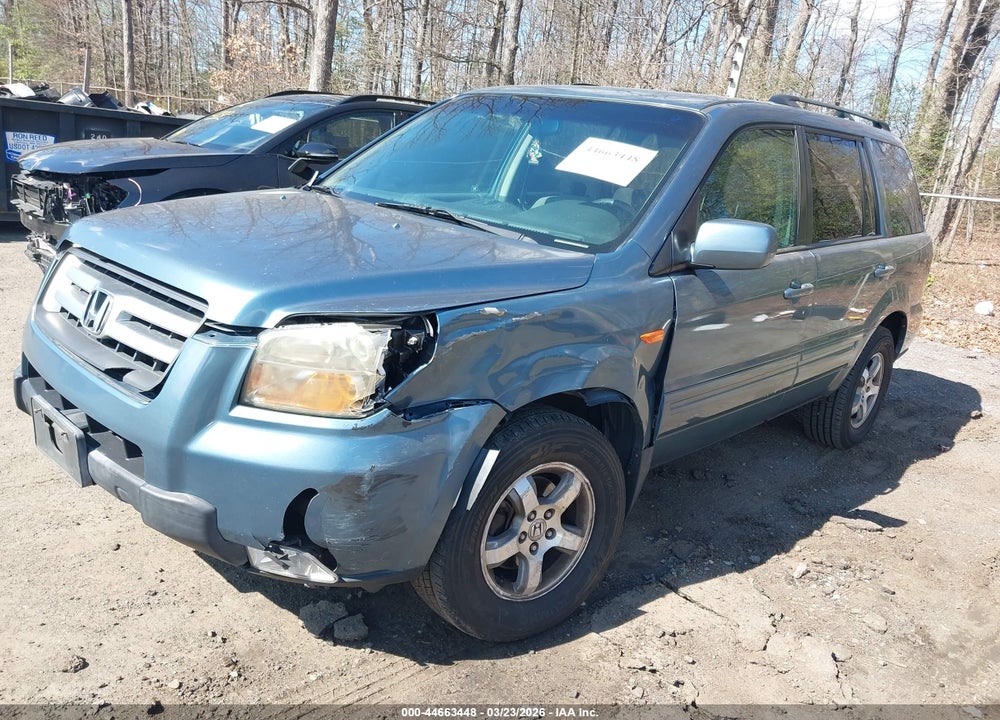 2007 HONDA PILOT EX VIN: 5FNYF18437B000357