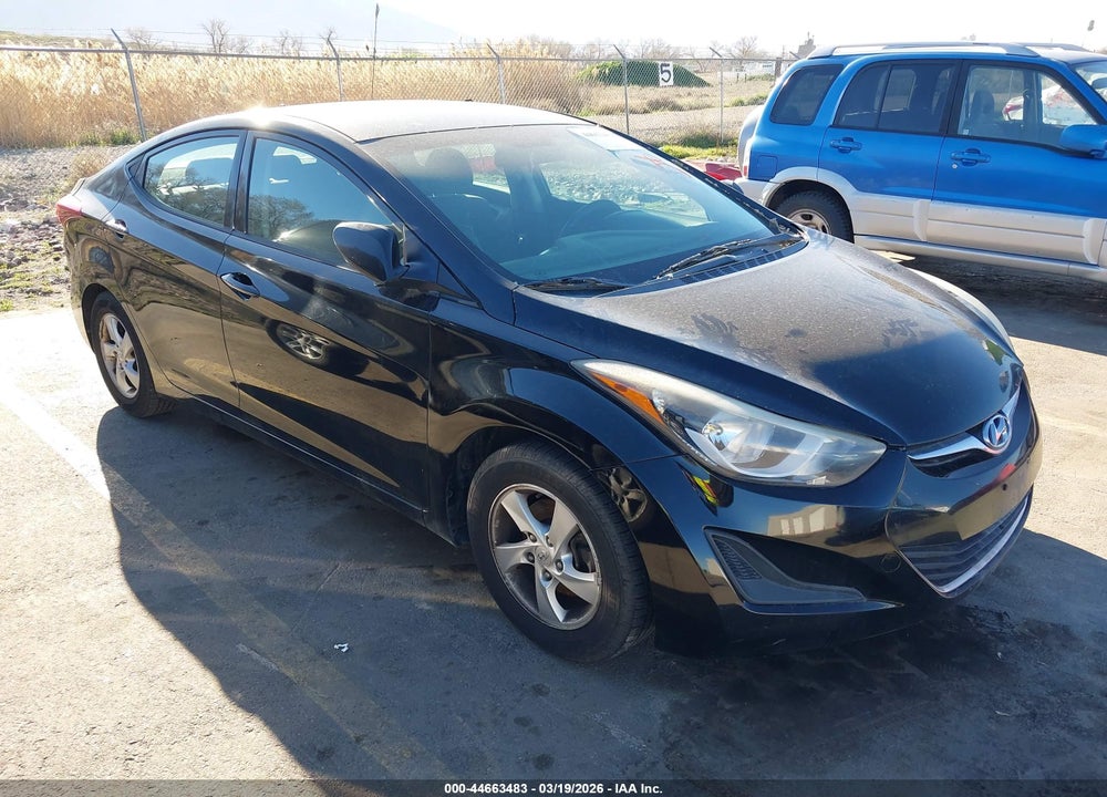 2014 HYUNDAI ELANTRA SE VIN: KMHDH4AE7EU172663