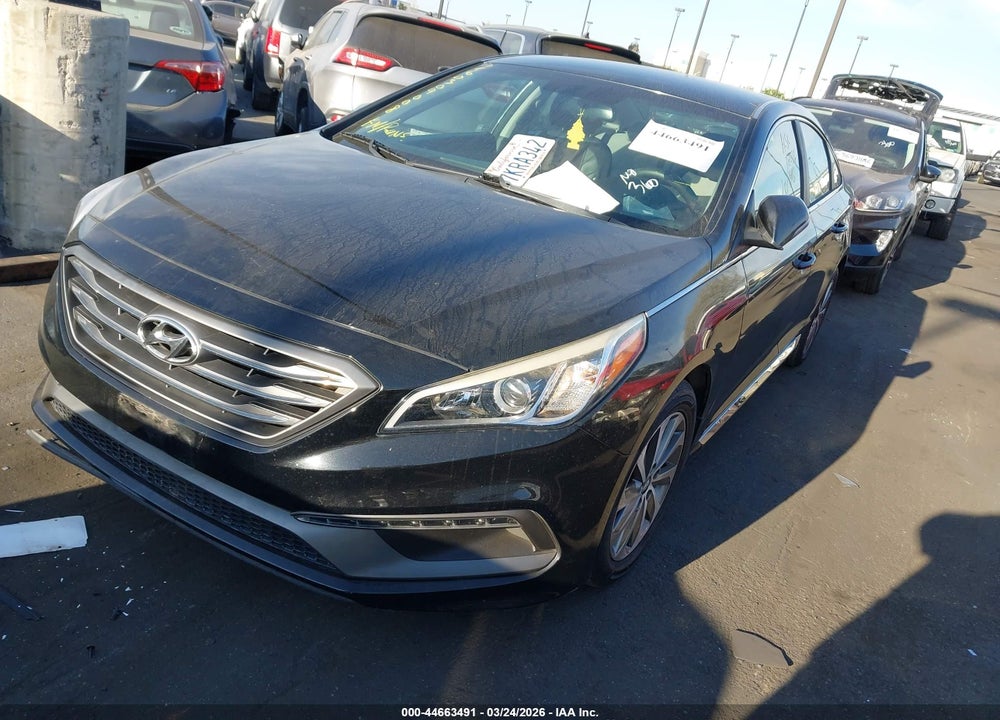2015 HYUNDAI SONATA SPORT VIN: 5NPE34AF1FH180219