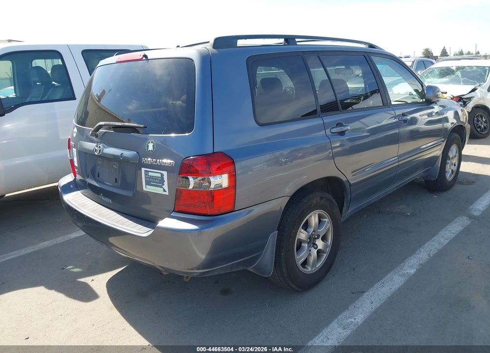 2005 TOYOTA HIGHLANDER V6 VIN: JTEDP21A850070090