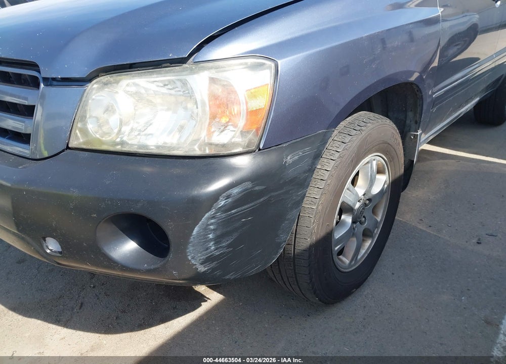 2005 TOYOTA HIGHLANDER V6 VIN: JTEDP21A850070090